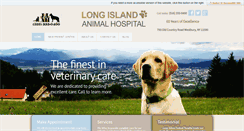 Desktop Screenshot of longislandanimalhospital.com